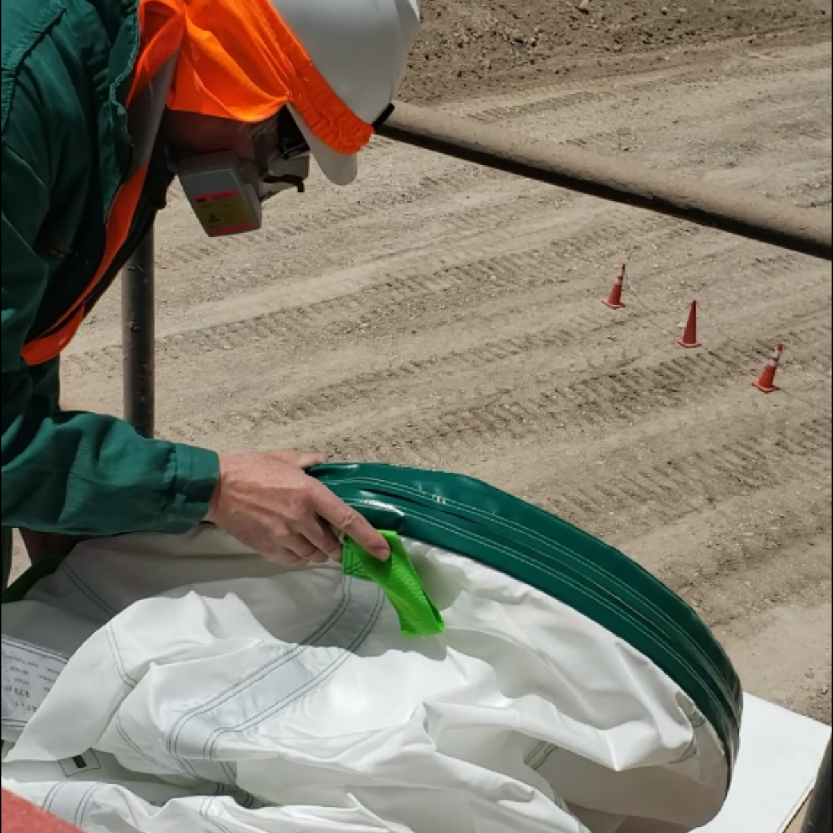 Tobogán de Evacuación en Pala Minera
